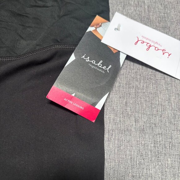 Over Belly High-Rise Active Maternity Leggings, Medium - Picture 5 of 5